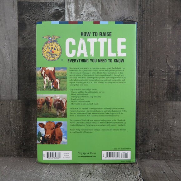 How to Raise Cattle:Everything You Need To Know Phillip Hasheider FFA Flexibound - Picture 2 of 5